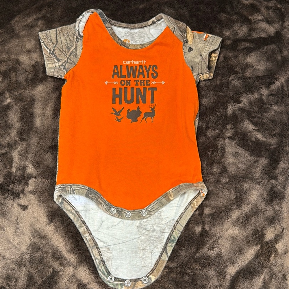 Carhartt “Always On The Hunt” Onesie